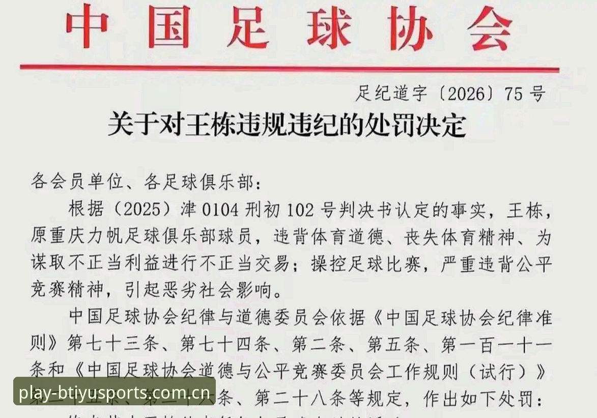 中国足协第三批禁足名单详解：17人终身禁赛，48人遭重罚